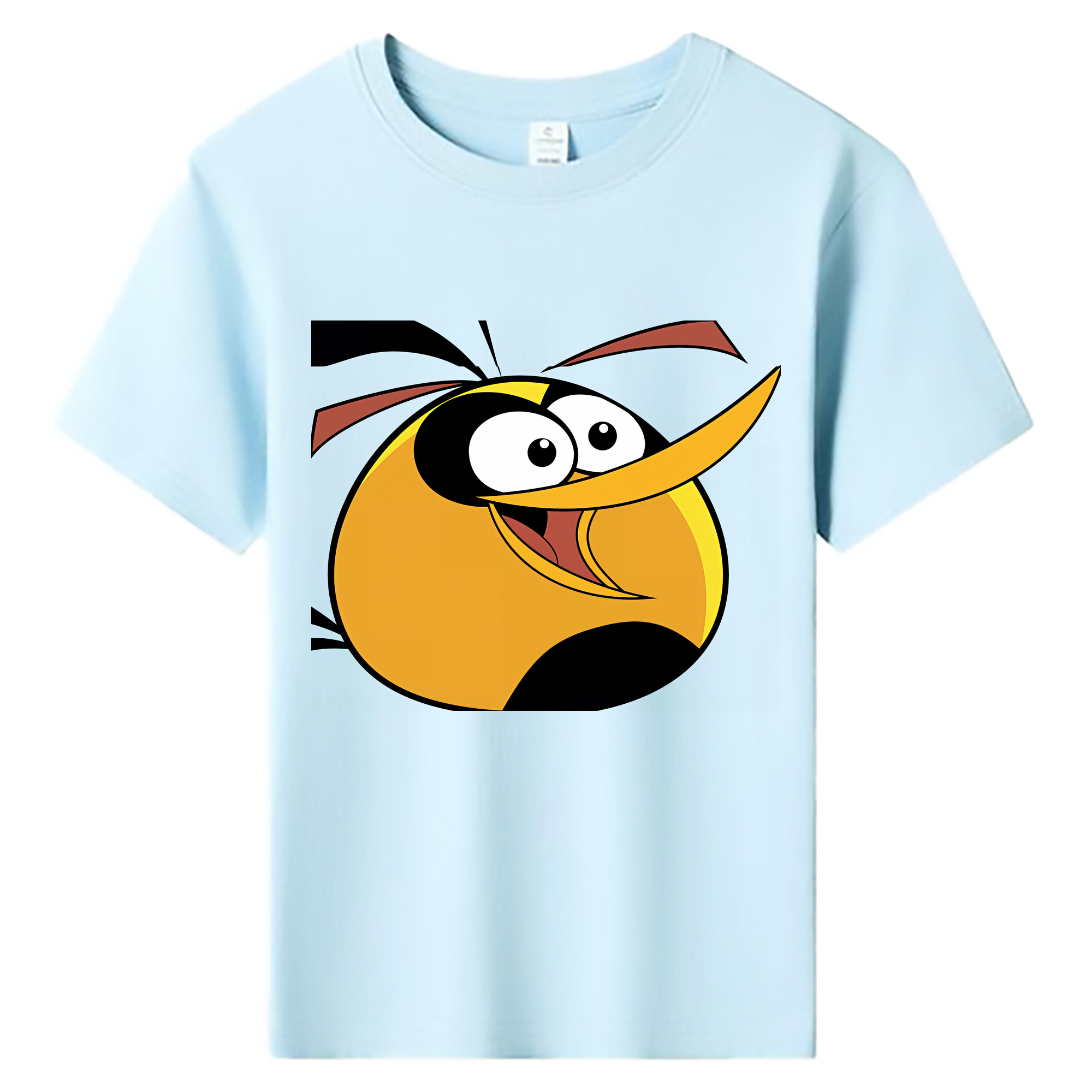 （画像用） Angry Birds アングリーバード 綿100％キッズTシャツ（フロントプリント）